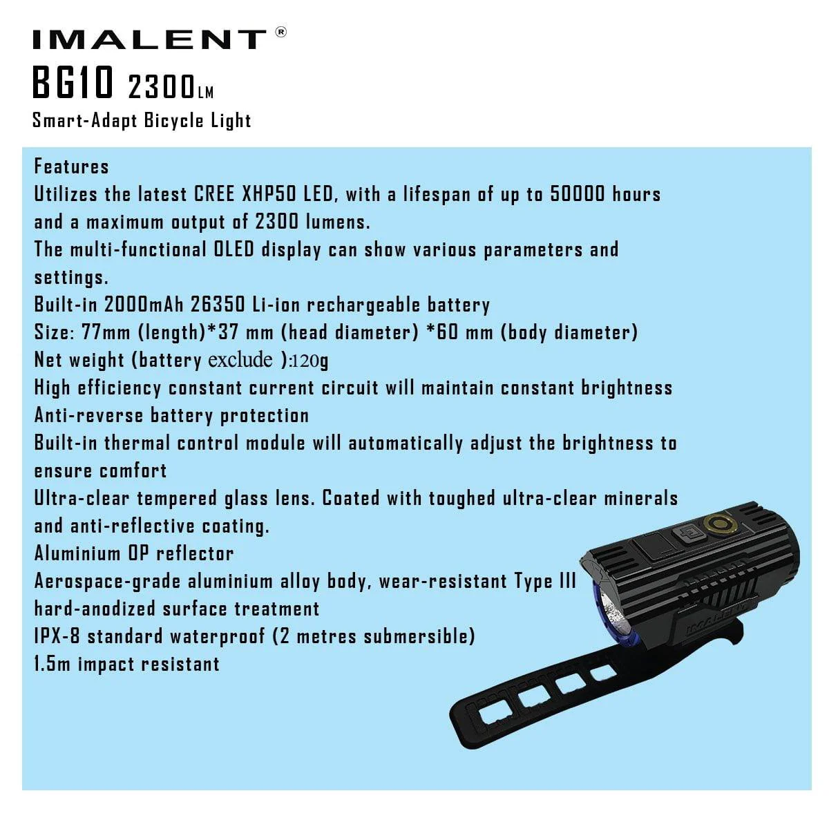 BG10 Bike Light - Image 20