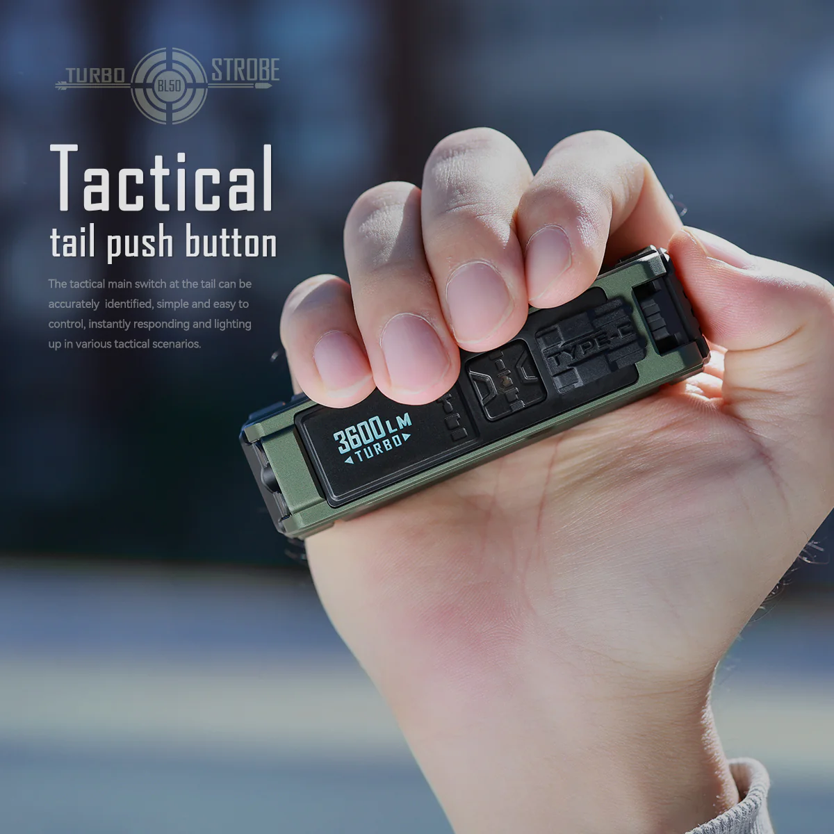 Dual Light Sources EDC Flashlight IMALENT BL50 - Image 10
