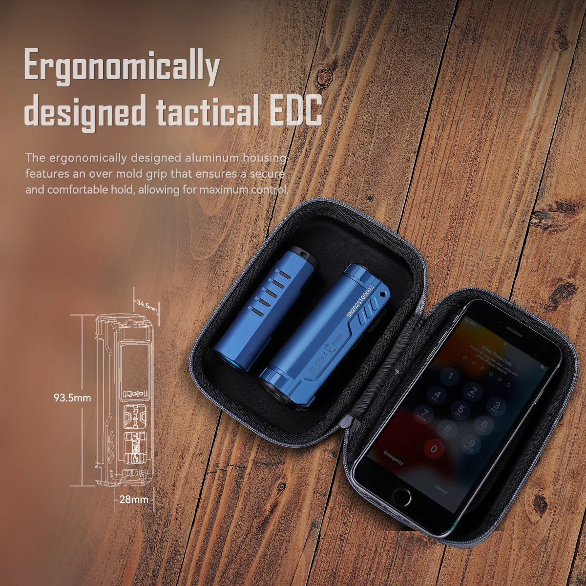 Dual Light Sources EDC Flashlight IMALENT BL50 - Image 13