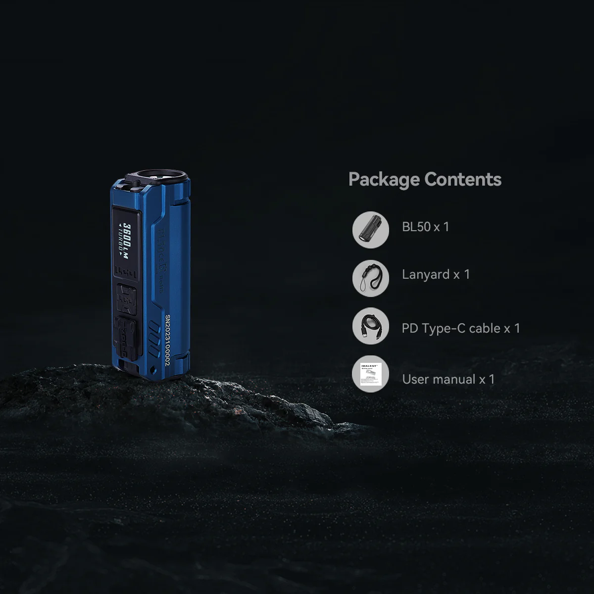 Dual Light Sources EDC Flashlight IMALENT BL50 - Image 20