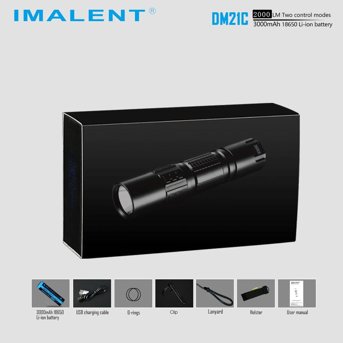 IMALENT DM21C tactical flashlight - Image 14