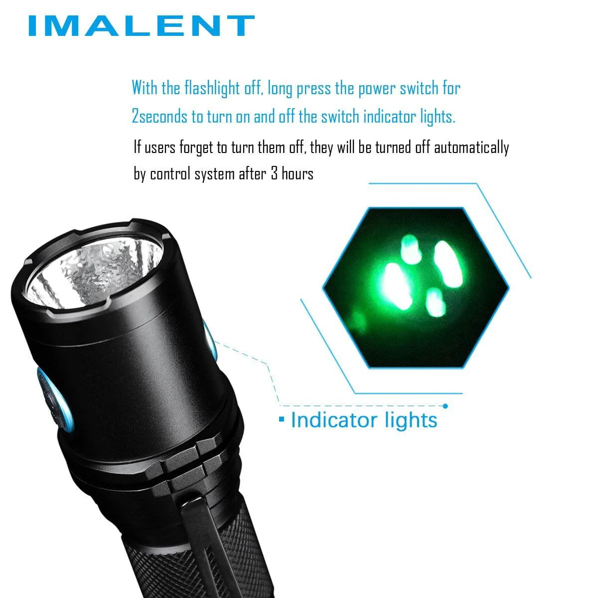 IMALENT DM70 4500 lumens flashlight - Image 9
