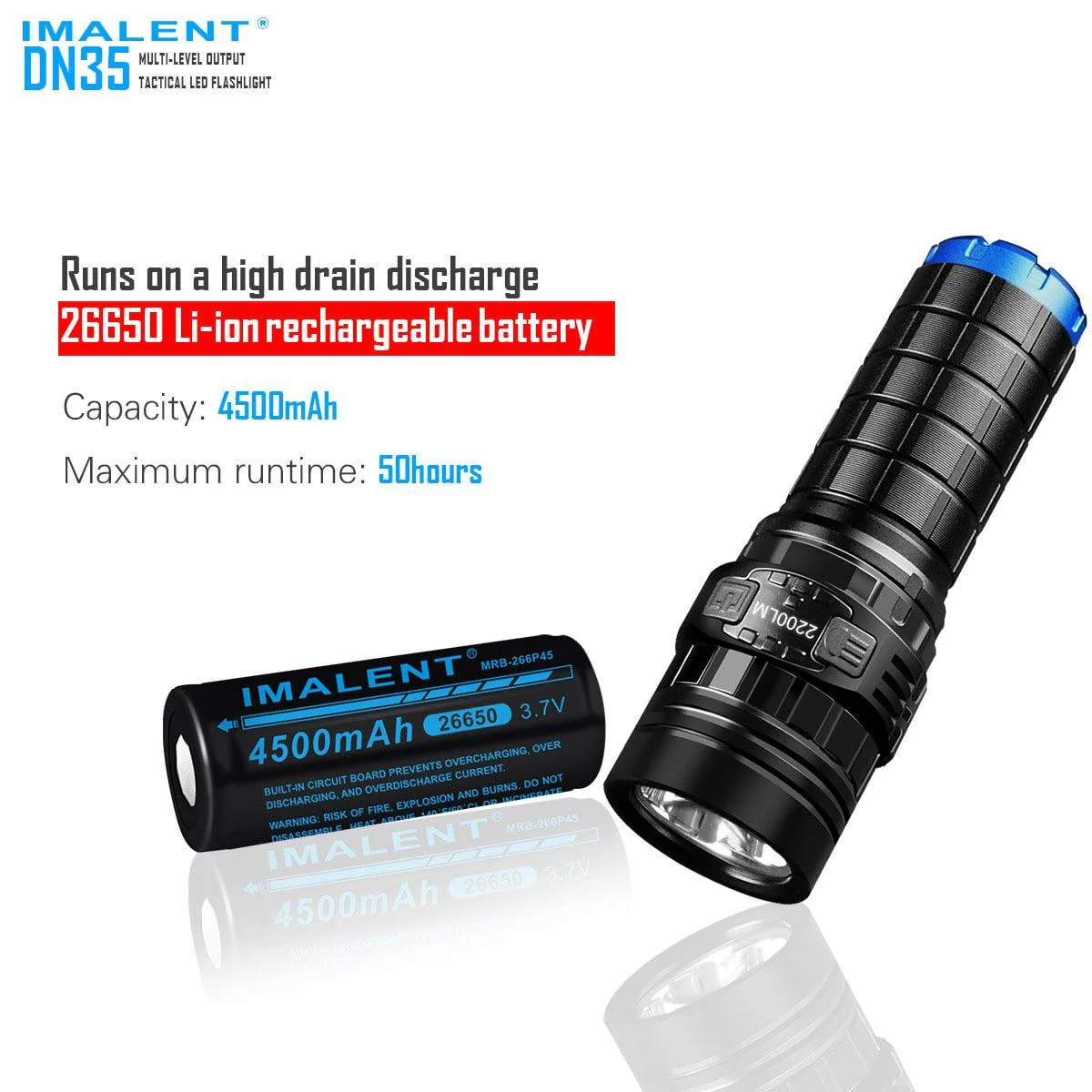 DN35 LED Flashlight - Image 12