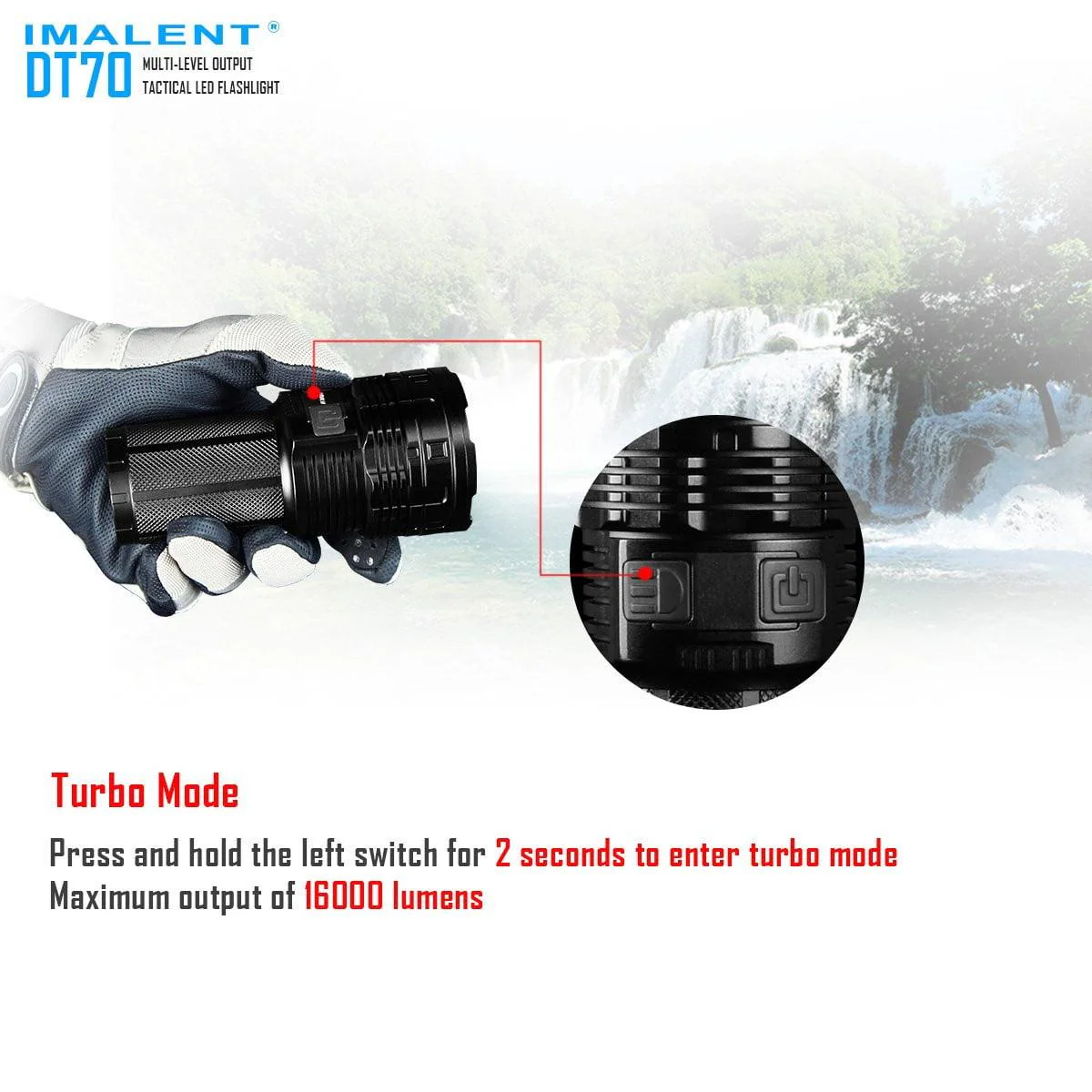 IMALENT DT70 LED Flashlight - Image 11