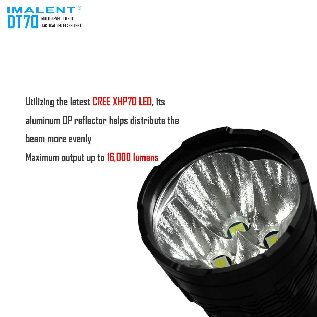 IMALENT DT70 LED Flashlight - Image 3