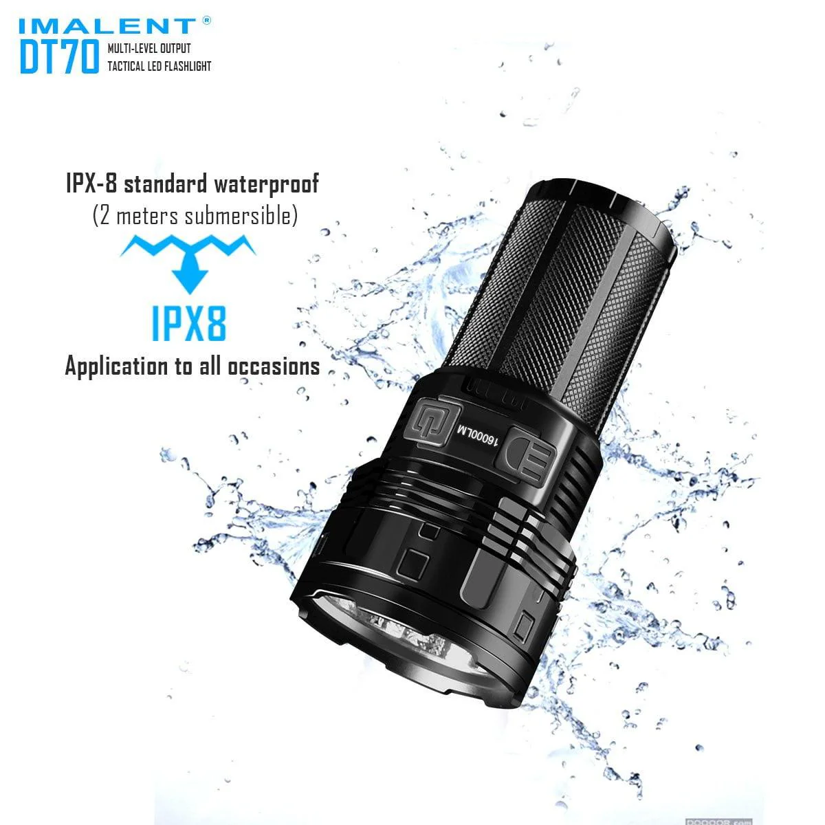 IMALENT DT70 LED Flashlight - Image 9