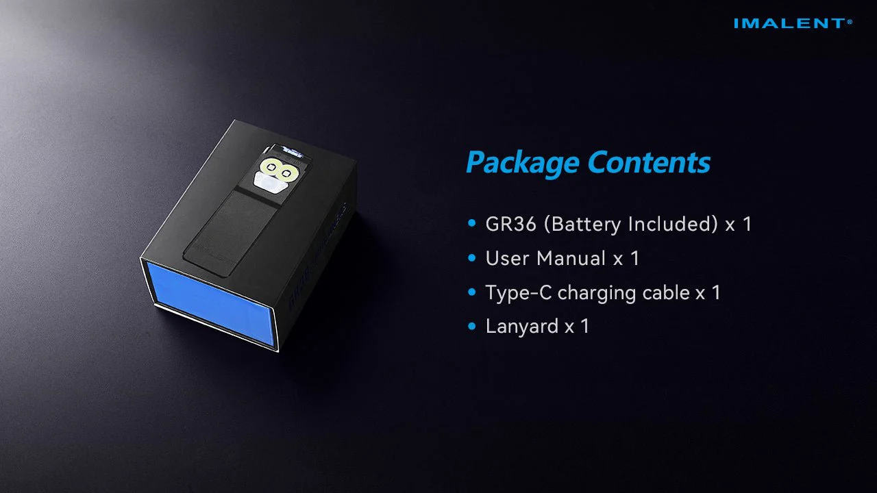 IMALENT GR36 new peak clip flashlight, EDC Gear - Image 6