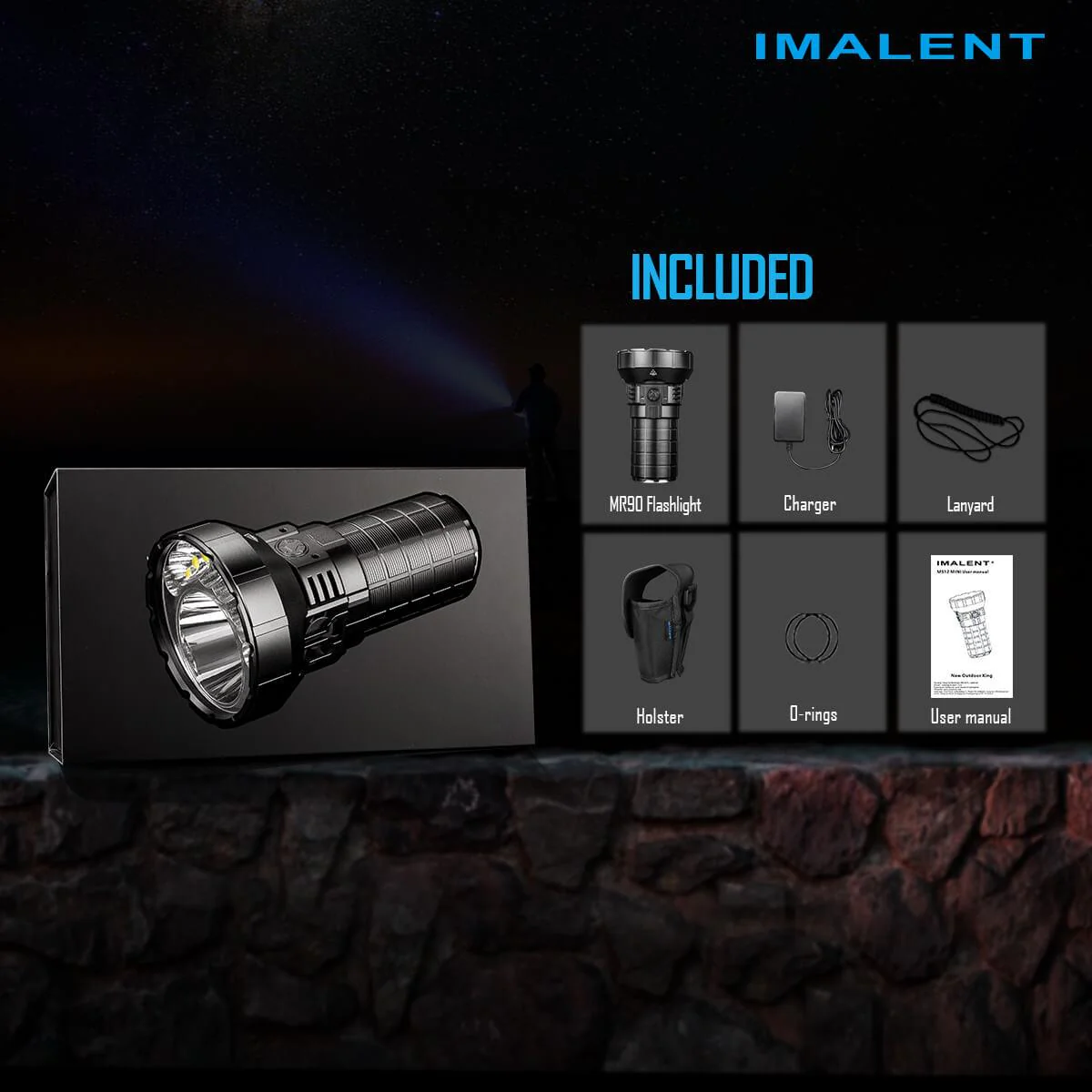 IMALENT MR90 Dual Beam Mode Flashlight - Image 19