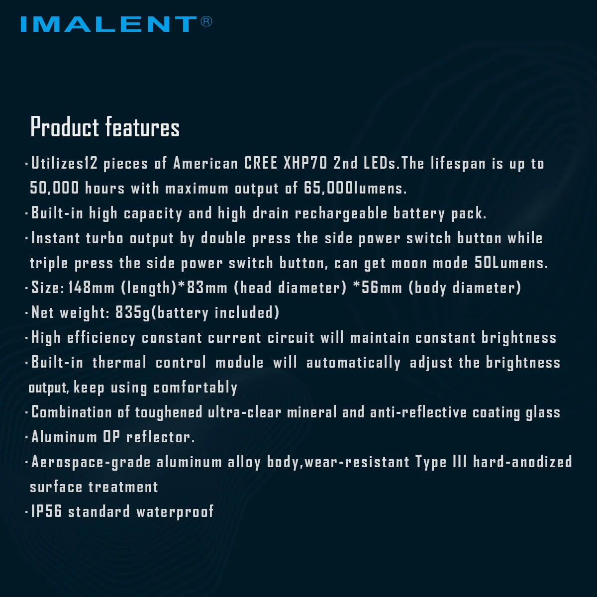 IMALENT MS12 LED Flashlight - Image 19