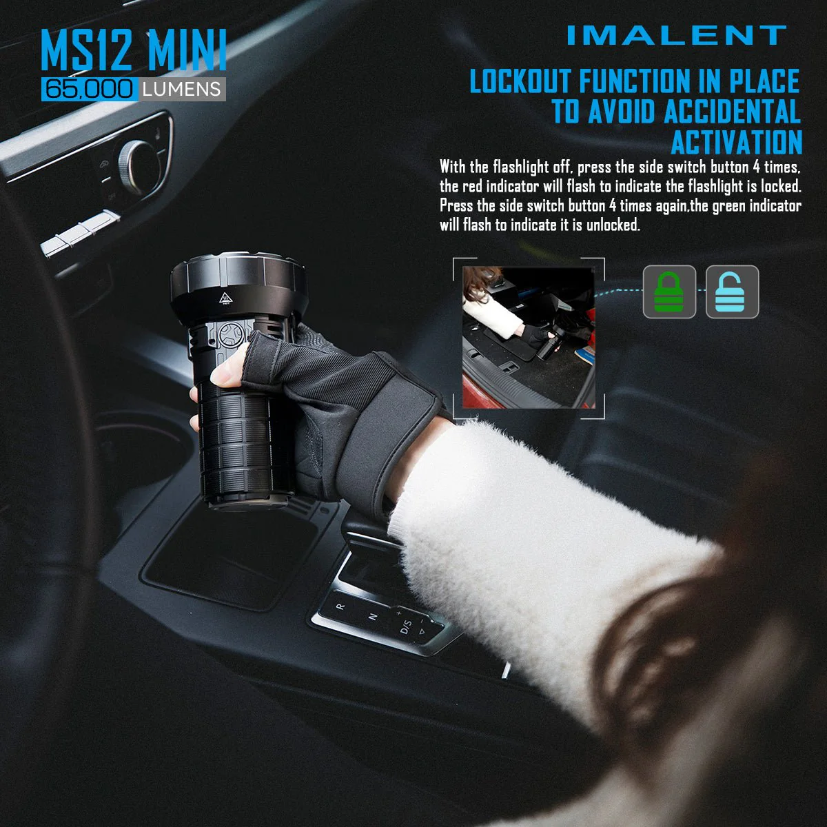 IMALENT MS12 MINI Powerful Flashlight - Image 10