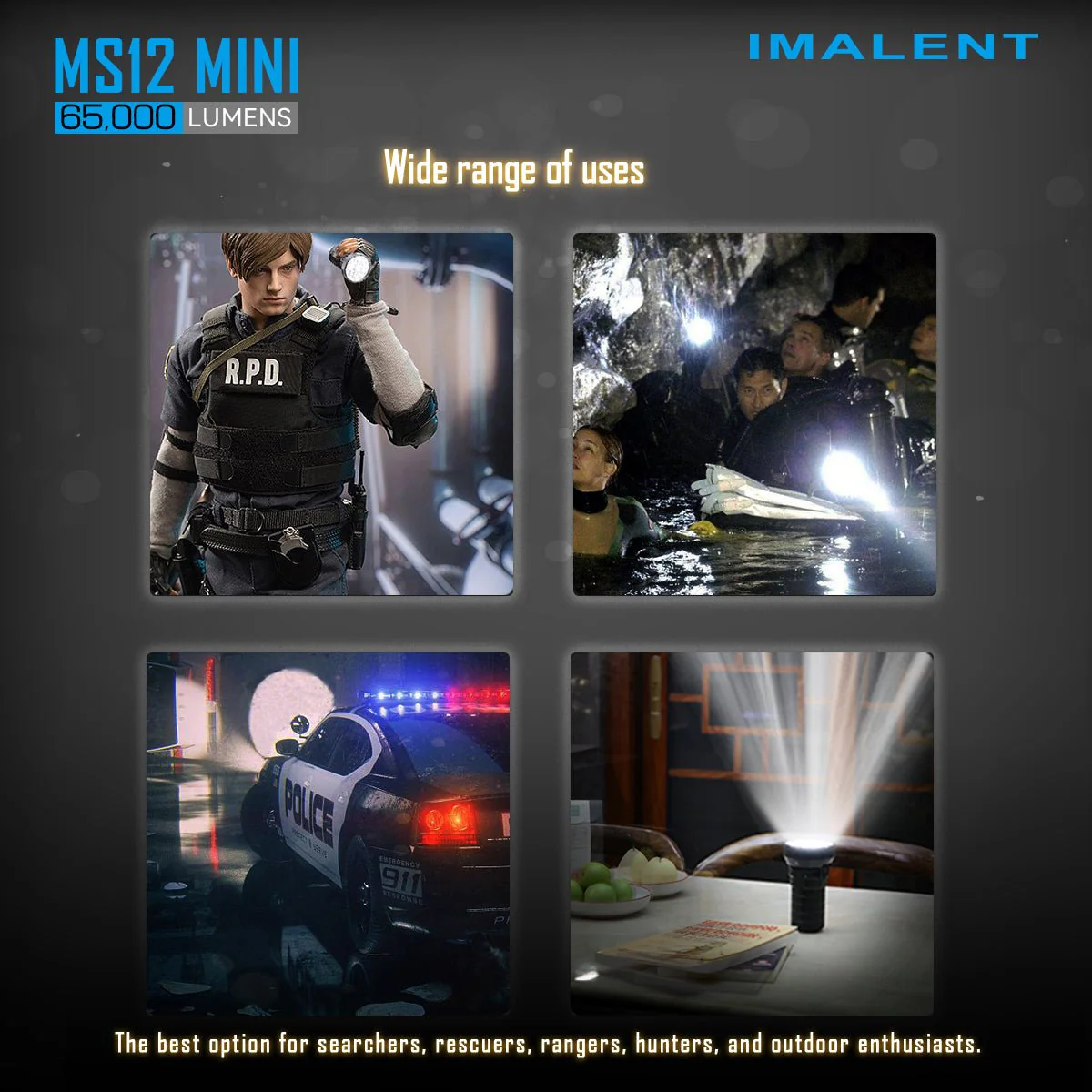 IMALENT MS12 MINI Powerful Flashlight - Image 4