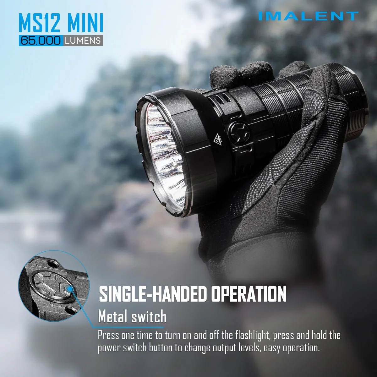 IMALENT MS12 MINI Powerful Flashlight - Image 8