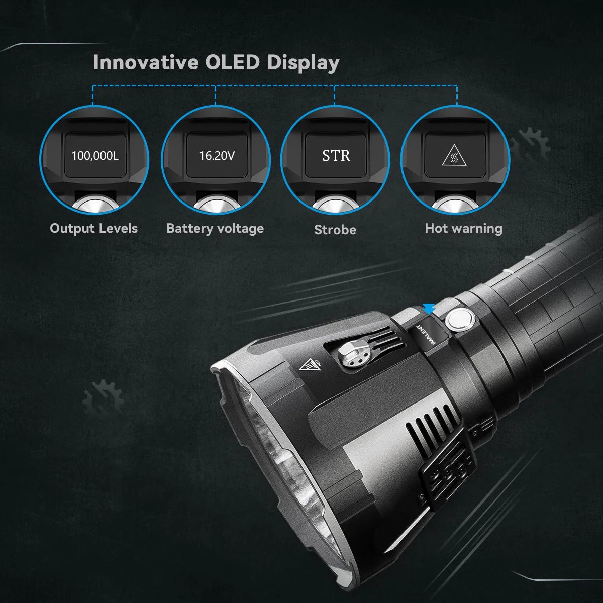 IMALENT MS18 High lumen flashlight - Image 5