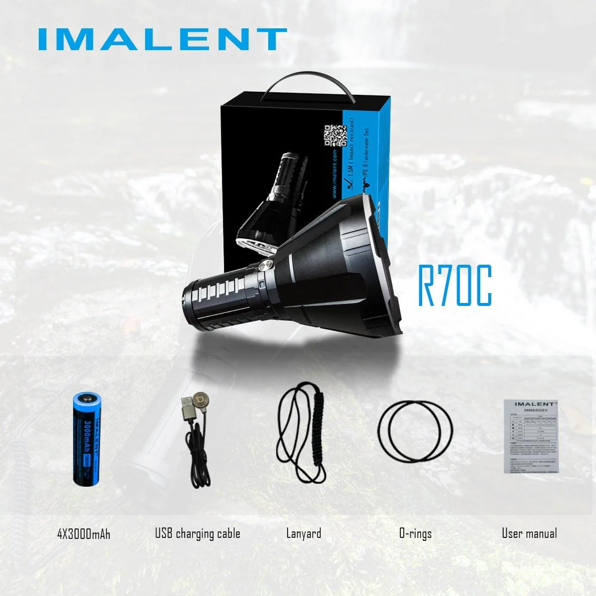 R70C  LED Flashlight - Image 14