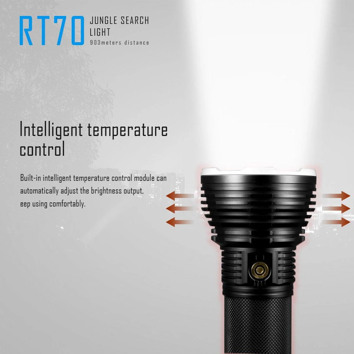 IMALENT RT70 5500 lumens LED Flashlight - Image 4