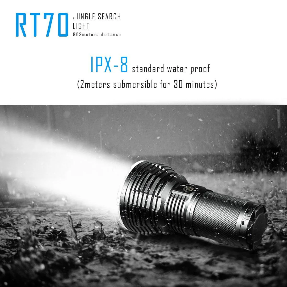 IMALENT RT70 5500 lumens LED Flashlight - Image 9