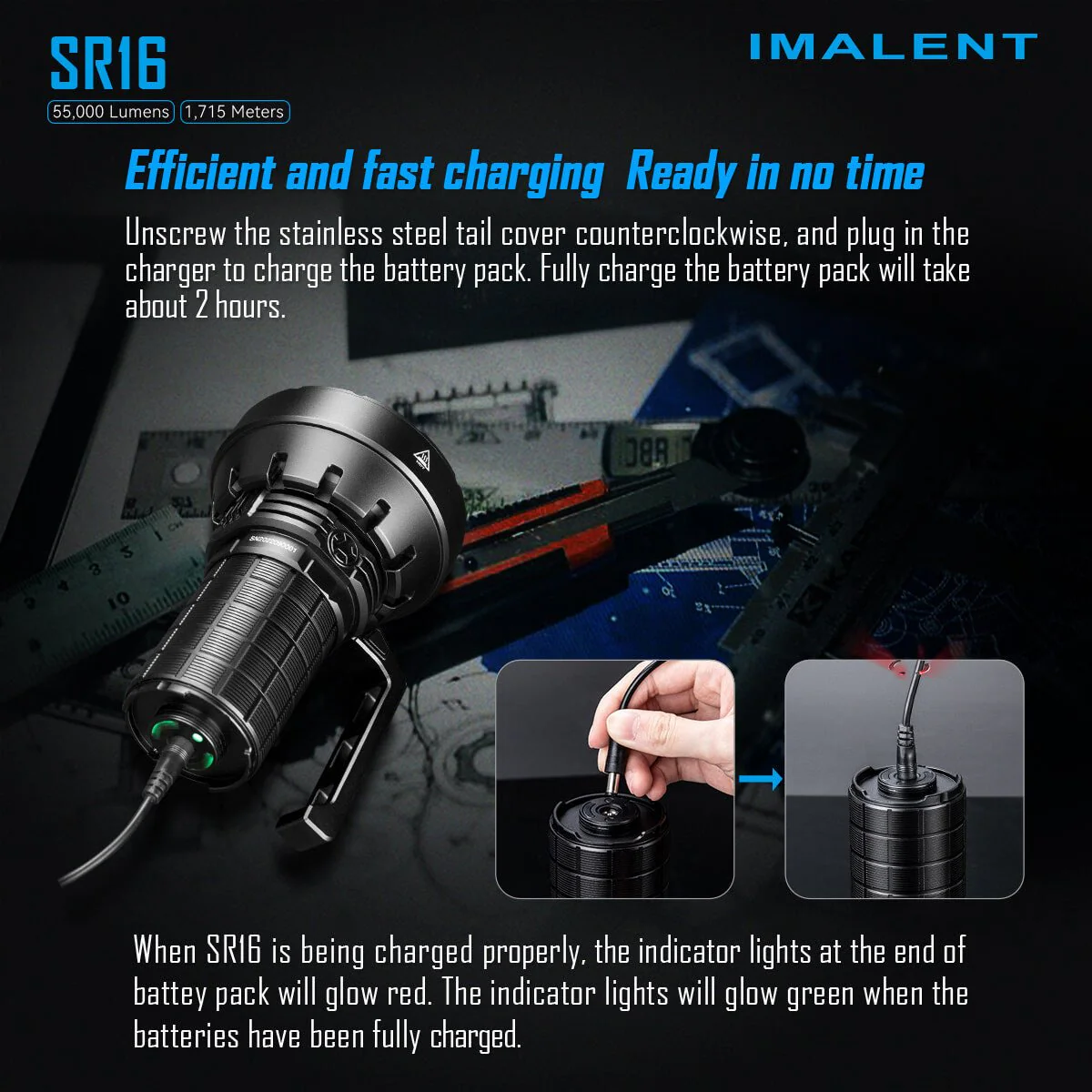 IMALENT SR16 55000 lumen flashlight - Image 15