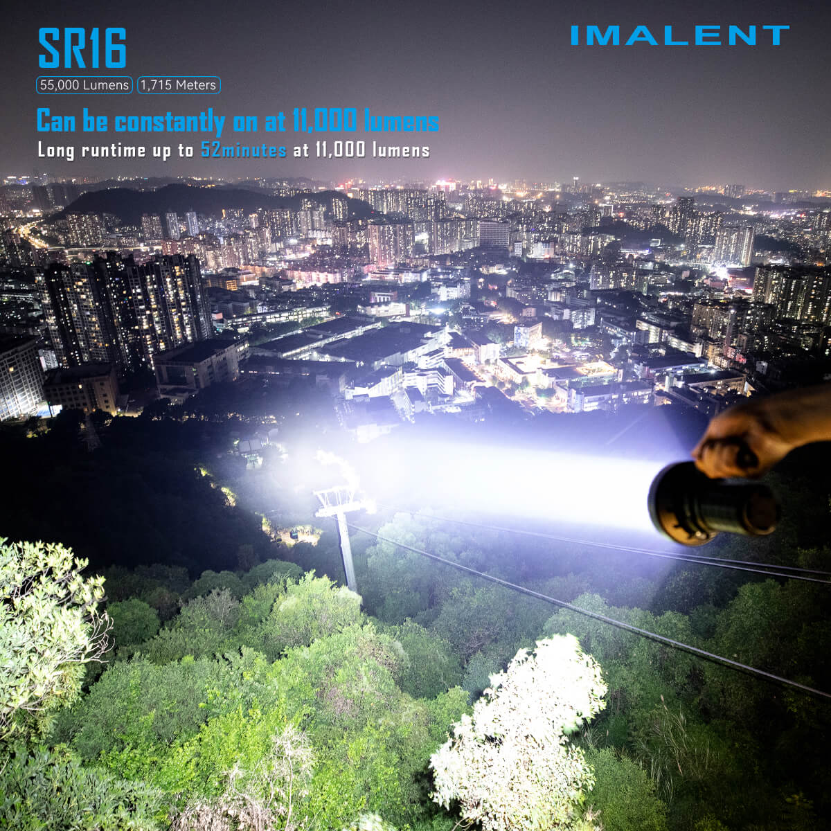 IMALENT SR16 55000 lumen flashlight - Image 5