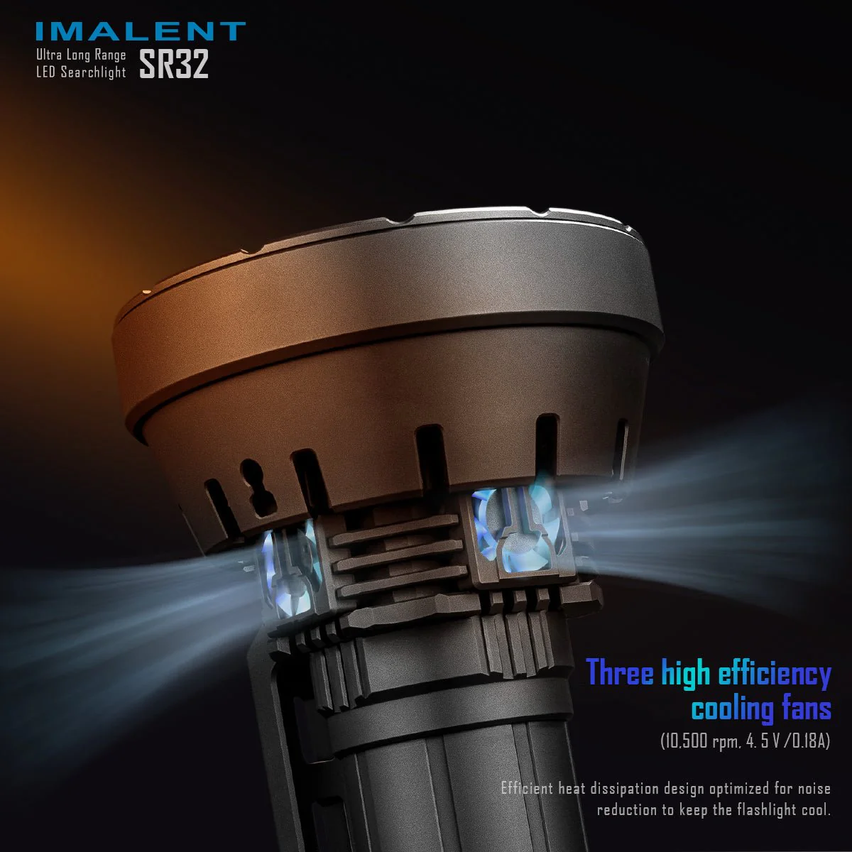 IMALENT SR32 Longest Throw Flashlight - Image 4