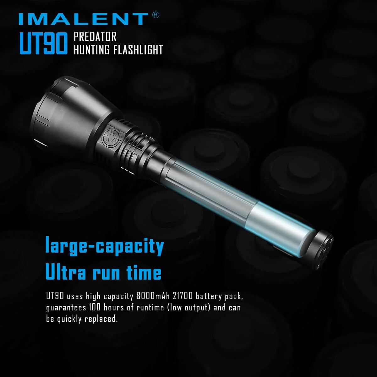 IMALENT UT90 Predator FLASHLIGHT - Image 8