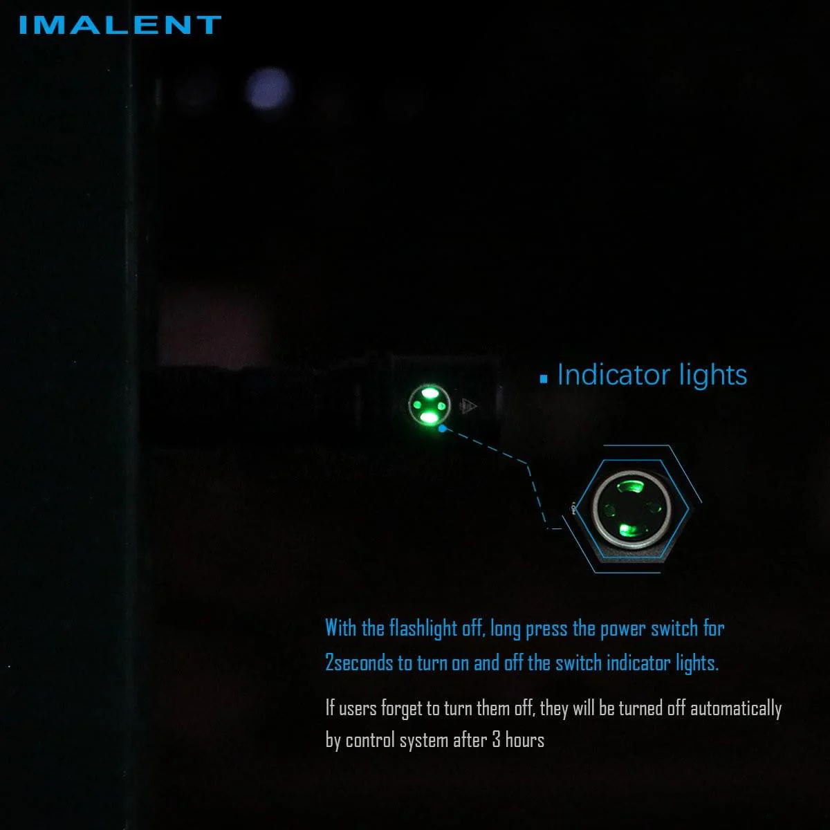 IMALENT DM35 2000 lumen flashlight - Image 3