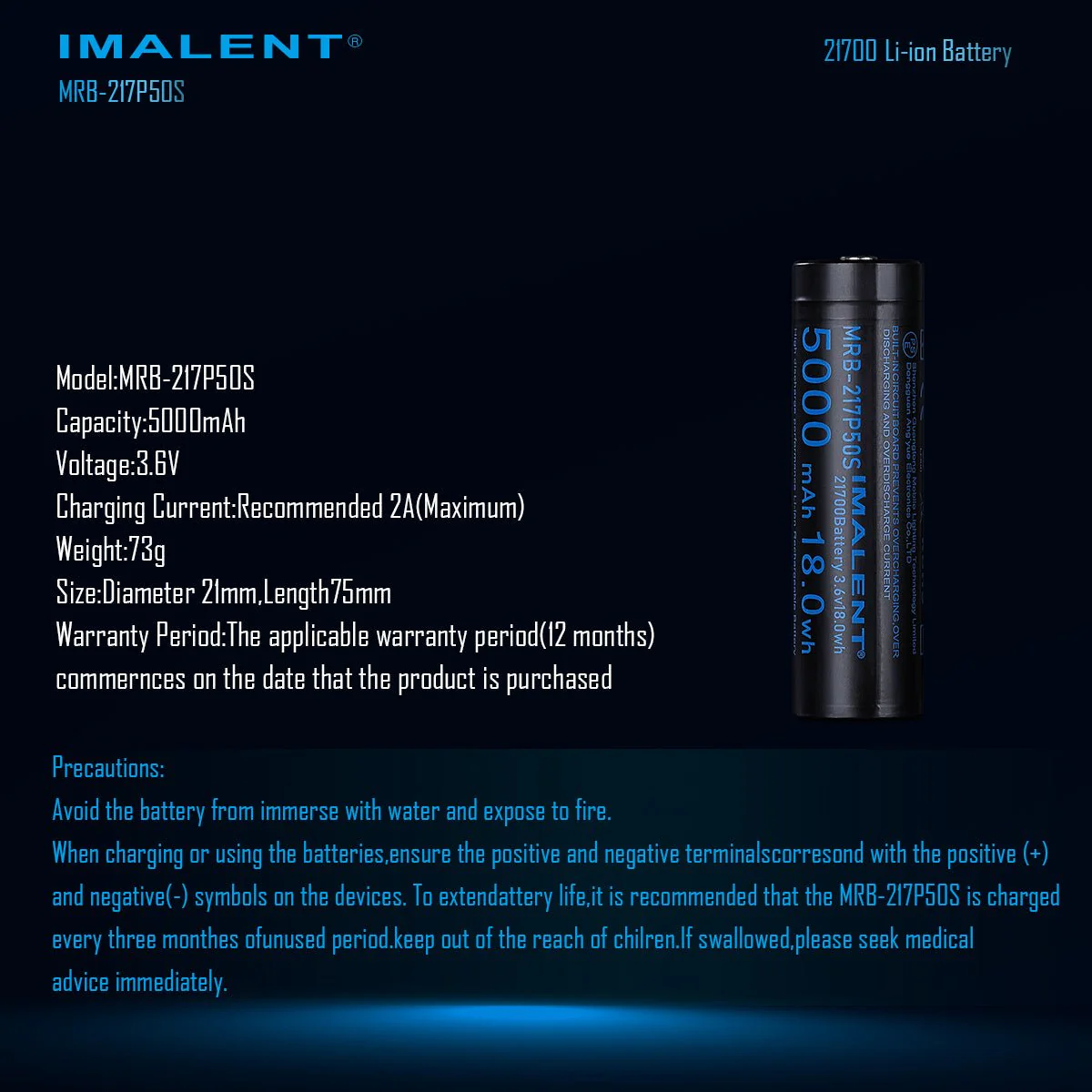 MRB-217P50S Li-ion Battery for HT50/HT70 - Image 10