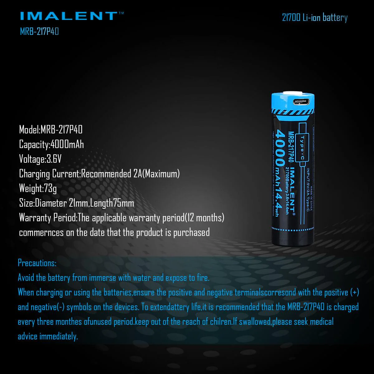 MS03 rechargeable lithium battery - Image 10