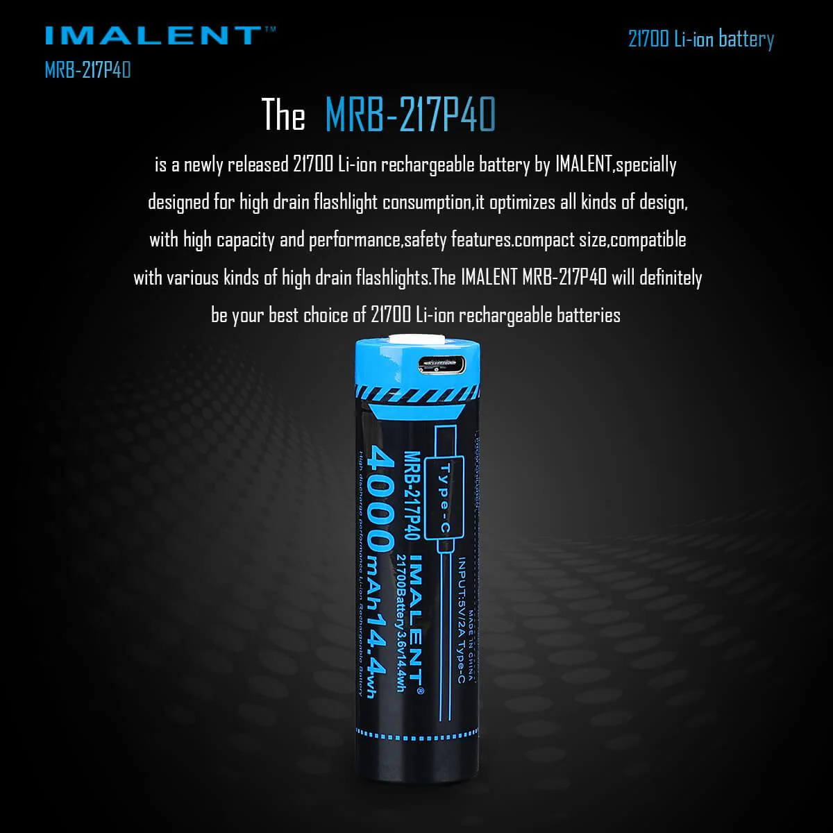 MS03 rechargeable lithium battery - Image 3