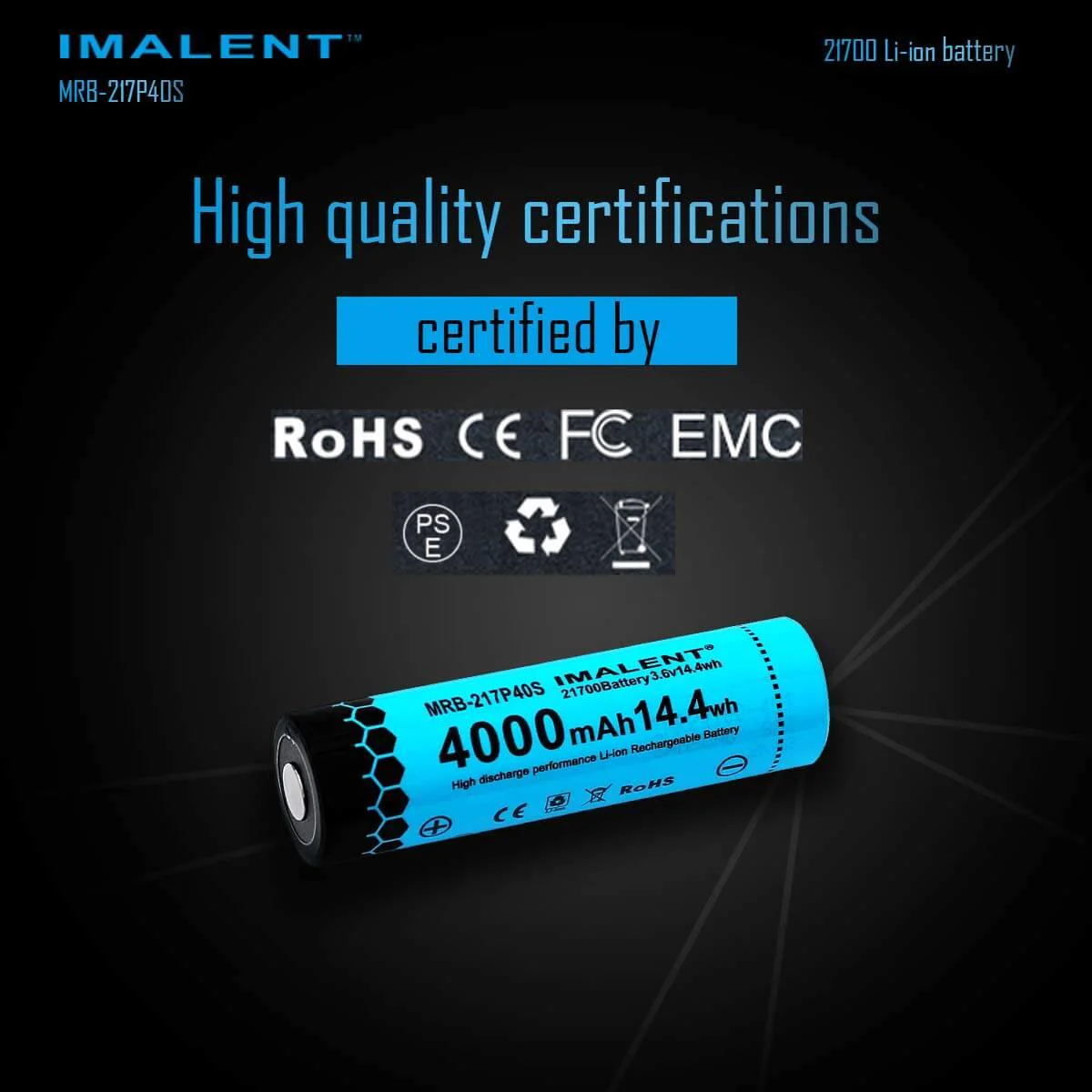 MS06 flashlight 21700 Battery - Image 4